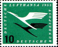 RFA Poste N** Yv:  82 Mi:206 Deutsche Lufthansa - Neufs