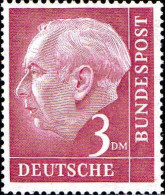 RFA Poste N** Yv:  72B Mi:196 Theodor Heuss - Unused Stamps
