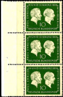RFA Poste N** Yv:  73 Mi:197 Paul Ehrlich & Emil Von Behring 3 Se Tenant - Unused Stamps