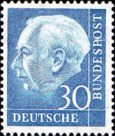 RFA Poste N** Yv:  70 Mi:187 Theodor Heuss 20x24 - Unused Stamps