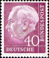 RFA Poste N** Yv:  71 Mi:188 Theodor Heuss 20x24 - Unused Stamps