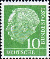 RFA Poste N** Yv:  67 Mi:183 Theodor Heuss - Unused Stamps