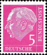RFA Poste N** Yv:  64 Mi:179 Theodor Heuss - Unused Stamps