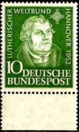 RFA Poste N** Yv:  36 Mi:149 Martin Luther Bord De Feuille - Unused Stamps
