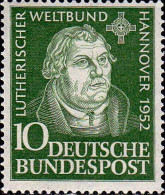 RFA Poste N** Yv:  36 Mi:149 Martin Luther - Unused Stamps