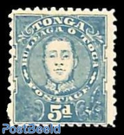 Tonga 1895 5d, Perf. 12:11, Stamp Out Of Set, Unused (hinged) - Other & Unclassified