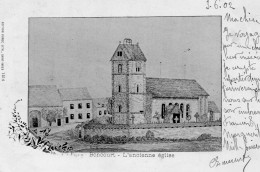 SUISSE - " BONCOURT - L'ancienne Eglise ;Edit:BURGY, LITH , Saint.Imier " - - Boncourt