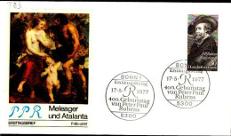 RFA Poste Obl Yv: 783 Mi:936 Peter Paul Rubens (TB Cachet à Date) Fdc Bonn 17-5-77 - 1971-1980