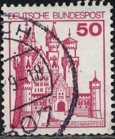 RFA Poste Obl Yv: 764A Mi:916A1 Schloss Neuschwanstein (beau Cachet Rond) - Gebraucht