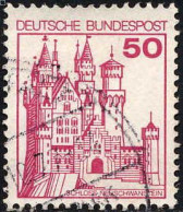 RFA Poste Obl Yv: 764A Mi:916A1 Schloss Neuschwanstein (cachet Rond) - Gebraucht