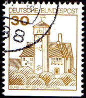 RFA Poste Obl Yv: 763b Mi:914C1 Burg Ludwigstein-Werratal (TB Cachet Rond) - Gebraucht