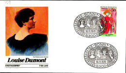 RFA Poste Obl Yv: 759 Mi:910 Louise Dumont (TB Cachet à Date) Fdc Bonn 16-11-76 - 1971-1980