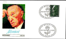 RFA Poste Obl Yv: 725 Mi:876 Konrad Adenauer (TB Cachet à Date) Fdc Bonn 5-1-76 - 1971-1980