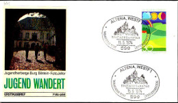RFA Poste Obl Yv: 661 Mi:808 Wandern Gibt Lebensfreude (TB Cachet à Date) Fdc Bonn 15-5-74 - 1971-1980