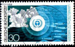 RFA Poste Obl Yv: 624 Mi:775 Umweltschutz Wasser (Beau Cachet Rond) - Used Stamps