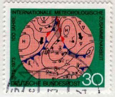 RFA Poste Obl Yv: 610 Mi:760 Internationale Meteorologische Zusammenarbeit (Obli. Ordinaire) - Used Stamps
