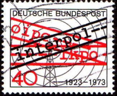 RFA Poste Obl Yv: 609 Mi:759 Interpol 50 Jahre (Beau Cachet Rond) - Used Stamps