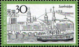 RFA Poste N** Yv: 636 Mi:787 Saarbrücken - Unused Stamps