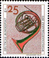 RFA Poste N** Yv: 631 Mi:782 Wohlfahrtsmarke Waldhorn - Unused Stamps