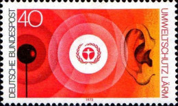 RFA Poste N** Yv: 625 Mi:776 Umweltschutz Lärm - Unused Stamps