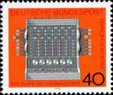 RFA Poste N** Yv: 627 Mi:778 Wilhelm Schickard Rechenmaschine - Unused Stamps