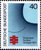 RFA Poste N** Yv: 613 Mi:763 Deutsches Turnfest Stuttgart - Unused Stamps