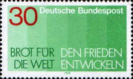 RFA Poste N** Yv: 600 Mi:751 Brot Für Die Welt Den Frieden Entwikeln - Unused Stamps