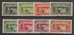 GRAND LIBAN - 1937 - Poste Aérienne PA N°YT. 57 à 64 - Série Complète - Oblitéré / Used - Oblitérés