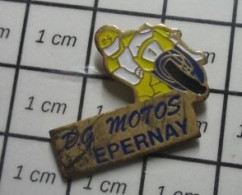 SP13 Pin's Pins / Beau Et Rare / MOTOS / DG MOTOS EPERNAY - Motorräder