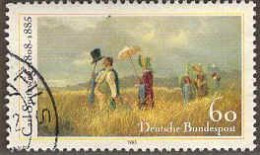 RFA Poste Obl Yv:1090 Mi:1258 Carl Spitzweg La Promenade Dominicale (cachet Rond) - Used Stamps