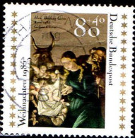 RFA Poste Obl Yv:1099 Mi:1267 Weihnachten Hans Baldung Grien (TB Cachet Rond) - Used Stamps