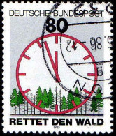 RFA Poste Obl Yv:1085 Mi:1253 Rettet Den Wald (TB Cachet Rond) - Gebraucht