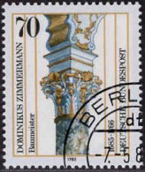 RFA Poste Obl Yv:1083 Mi:1251 Dominikus Zimmermann Baumeister Chapiteau (TB Cachet Rond) - Used Stamps