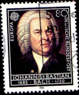 RFA Poste Obl Yv:1081 Mi:1249 Europa Cept Johann Sebastian Bach (Obl.mécanique) - Gebraucht