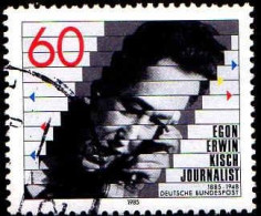 RFA Poste Obl Yv:1078 Mi:1247 Egon Erwin Kirsch Journaliste (cachet Rond) - Used Stamps