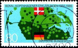 RFA Poste Obl Yv:1073 Mi:1241 Bonn-Kopenhagener Erklärung (TB Cachet Rond) - Used Stamps