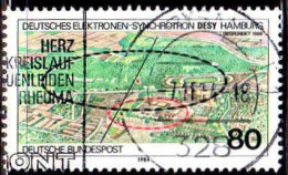 RFA Poste Obl Yv:1054 Mi:1221 Deutsches Elektronen-Synchrotron Desy Hamburg (Belle Obl.mécanique) - Used Stamps
