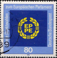 RFA Poste Obl Yv:1041 Mi:1209 2.Direktwahlen Zum Europäischen Parlament (cachet Rond) - Used Stamps