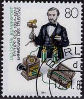 RFA Poste Obl Yv:1030 Mi:1198 Philipp Reis Erfindung Des Telefons (TB Cachet Rond) - Used Stamps