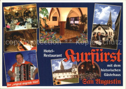72549496 Kamp-Bornhofen Hotel Restaurant Kurfuerst Der Singende Wirt Gastraum  K - Autres & Non Classés