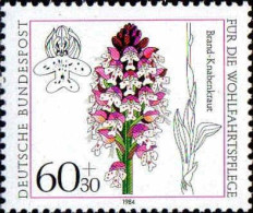 RFA Poste N** Yv:1059 Mi:1226 Wohlfahrtspflege Orchis Ustulata - Unused Stamps