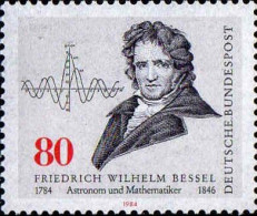 RFA Poste N** Yv:1048 Mi:1219 Friedrich Wilhelm Bessel Astronom & Mathematiker - Unused Stamps