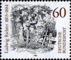 RFA Poste N** Yv:1045 Mi:1213 Ludwig Richter Peintre - Unused Stamps