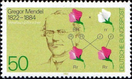 RFA Poste N** Yv:1031 Mi:1199 Gregor Mendel Généticien - Unused Stamps
