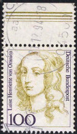 RFA Poste Obl Yv:1588 Mi:1756 Luise Henriette Von Oranien Bord De Feuille (Beau Cachet Rond) - Used Stamps