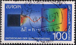 RFA Poste Obl Yv:1562 Mi:1733 Europa Entdeckung Der Quantentheorie (beau Cachet Rond) - Used Stamps