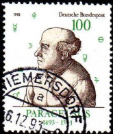 RFA Poste Obl Yv:1536 Mi:1704 Paracelsus Philosophe (TB Cachet Rond) - Used Stamps