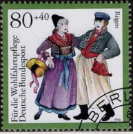 RFA Poste Obl Yv:1528 Mi:1696 Wohlfahrtspflege Rügen (Beau Cachet Rond) - Used Stamps