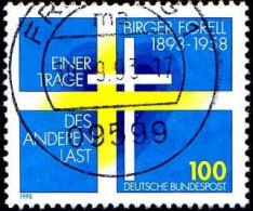 RFA Poste Obl Yv:1524 Mi:1693 Birger Forell Théologien (TB Cachet Rond) - Used Stamps