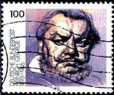 RFA Poste Obl Yv:1520 Mi:1689 Heinrich George Acteur (Lign.Ondulées) - Used Stamps